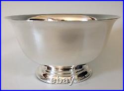 STERLING SILVER REVERE BOWL marked Exemplar Pristine Condition