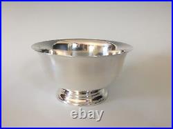 STERLING SILVER REVERE BOWL marked Exemplar Pristine Condition