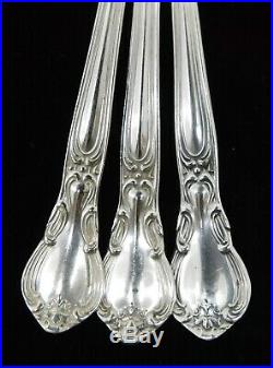 Six (6) Gorham Chantilly Sterling Silver Demitasse Spoons -Old Marks J1617