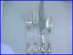 Sterling GORHAM (4) 4pc Place Settings CHANTILLY 1895 old mark no mono