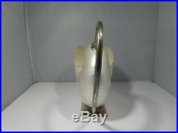Sterling Silver And Nautilus Shell Pitcher Marked. 925