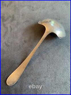 Sterling Silver Arts & Crafts Hand Hammered Ladle marked Hallmark