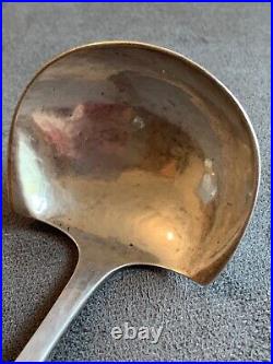 Sterling Silver Arts & Crafts Hand Hammered Ladle marked Hallmark