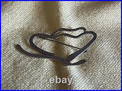 Sterling Silver Brooch Pin Marked M P 23