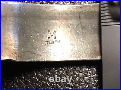 Sterling Silver Coral Bracelet Mark Sterling M Great Shape Ready To Wear 37 G