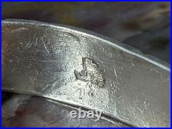 Sterling Silver Cuff Bracelet by Mark Chee Navajo NA Master Silversmith