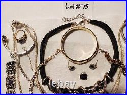 Sterling Silver Jewelry Lot #75 Vintage To Mod. Marked 925/Tested. 347g