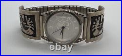 Sterling Silver Mens Watch Tips Native American Marked Sterling Wmark Kokopelli