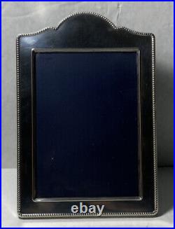 Sterling Silver Photo Frame for 5x7 Pictures R. Carr of Sheffield Marked 1993