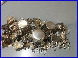 Sterling Silver Scrap Lot 520 Grams cleaned tested marked 100% STERLING FREE SH