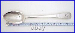 Sterling Silver Serving Spoon Marked Inverness Scotland Donald Fraser c 1800