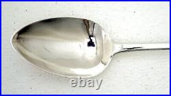 Sterling Silver Serving Spoon Marked Inverness Scotland Donald Fraser c 1800