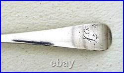 Sterling Silver Serving Spoon Marked Inverness Scotland Donald Fraser c 1800