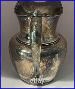 Sterling Silver Water Pitcher C3020 Sterling Marked