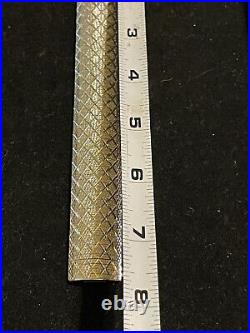 Sterling Silver Wide Curve Flexible Bangle Bracelet Marked 925