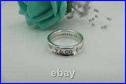 Superb Tiffany & Co Sterling Silver 1836 Concave Ring. Size Y UK Assay marks