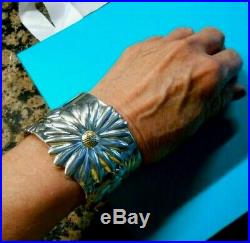 TIFFANY Bracelet DAISY. 925 Sterling Silver Cuff Tiffany & Co 2003