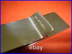 Tiffany & CO. Money Clip 925 Sterling Silver Marked T&CO 1837/ 925 Tiffany & Co