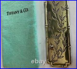 Tiffany & Co Rare Sterling Silver Ladybug Bamboo Book Mark with tiffany blue bag