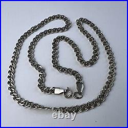 VINTAGE STERLING SILVER 925 Women's Men's Jewelry Chain Necklace Marked 13 Gr