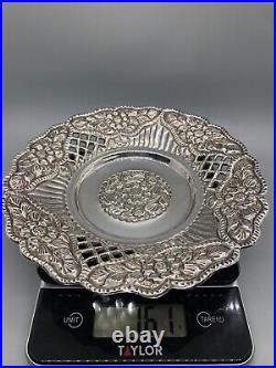 VTG Sterling Silver 161g Dish/Bowl 7.50 C 29th Egypt Marked