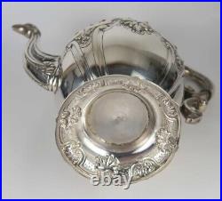 Vintage Antique Sterling Silver Coffee Pot Marked 855 grams