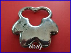 Vintage CARTIER Sterling Silver 925 Baby Rattler Animal Paw. Marked 29 PD