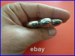 Vintage CARTIER Sterling Silver 925 Baby Rattler Animal Paw. Marked 29 PD