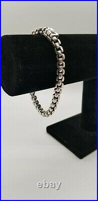 Vintage Classic John Hardy Chain Bracelet Sterling Silver Marked 925 JH