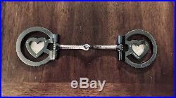 Vintage Classic Sterling Silver Collectible Garcia Snaffle Bit Maker Marked