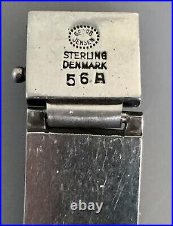Vintage Georg Jensen Sterling Silver Bracelet Pilstrup 56A Early Mark