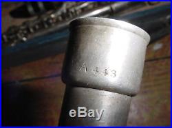 Vintage King Silver King Clarinet Sterling Silver Marked Bell 1925/30