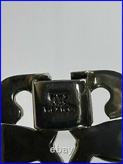 Vintage Mark Wasserman Samara (mws) Sterling Silver Bracelet (r-0505)