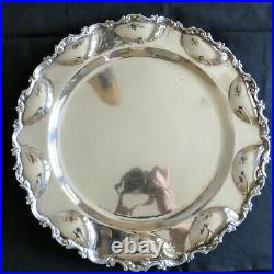 Vintage Mexican Sterling Silver Large Tray Well Marked Juvento Reyes over 40oz