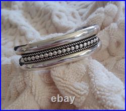 Vintage Navajo Bracelet Marked Sterling Ron Y. (Yazzie)