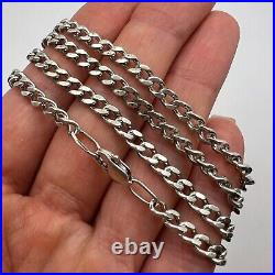 Vintage Necklace 925 Sterling Silver Women's Men's Jewelry Chain Marked 22.4 gr