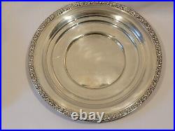 Vintage Newport Sterling Silver 9 1/8 Plate Platter Marked 11529