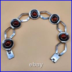 Vintage Nils Erik Denmark NE FROM Sterling Silver 925 Marked Bracelet