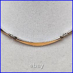 Vintage Nils Erik Denmark NE FROM Sterling Silver 925 Marked Necklace