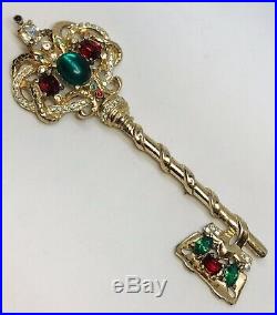 Vintage Sterling Adolph Katz Coro Craft Royal Coronation Snake Key-Pegasus Mark