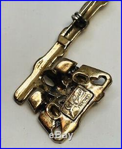 Vintage Sterling Adolph Katz Coro Craft Royal Coronation Snake Key-Pegasus Mark