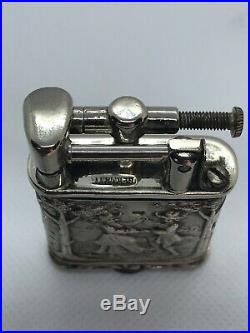 Vintage Sterling Silver. 800 Marked Lift Arm Lighter Germany