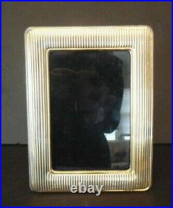 Vintage Sterling Silver Photo Frame for 6' x 4 Picture Italy 925 Mark Gilt