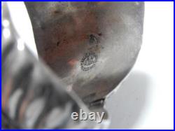 Vintageantique Mexican Sterling Silver Clamper Hinged Bracelet Eagle Mark- Taxco