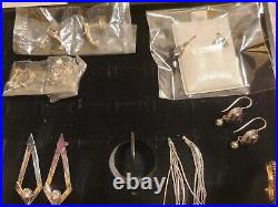 Vtg 31 Pc Mixed Lot ESTATE Sterling 925 Jewelry All Wearable & Marked 202 grams