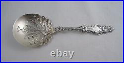 Whiting Sterling Silver Lily Pea Spoon Old Mark