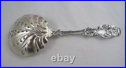 Whiting Sterling Silver Lily Pea Spoon Old Mark