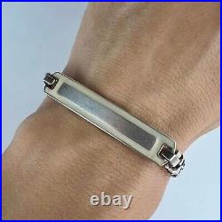Women Bracelet Jewelry Vintage Sterling Silver 925 Men Chain Fashion Gift Marked